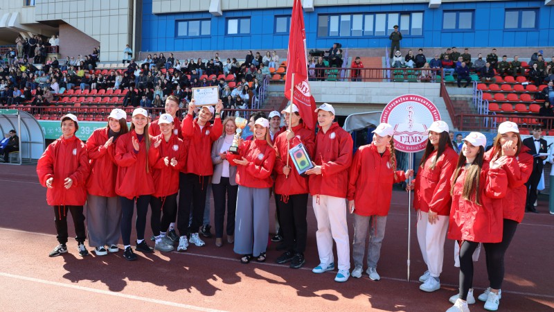 Команда ГрГМУ заняла II место в VII Республиканском гражданско-патриотическом марафоне «Вместе – за сильную и процветающую Беларусь!»