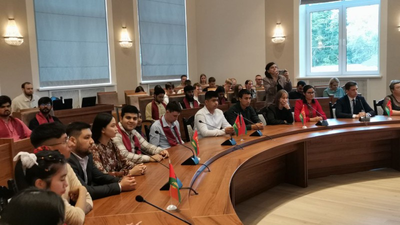 Meeting at Yanka Kupala State University of Grodno