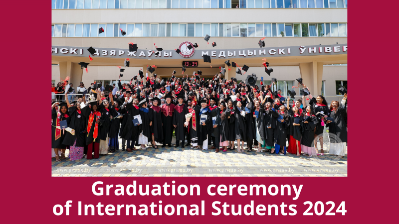 Graduation ceremony of International Students 2024