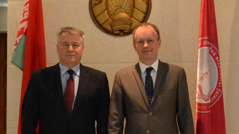 Визит Чрезвычайного и Полномочного Посла Королевства Швеция в Республике Беларусь господина Мартина Оберга  в ГрГМУ