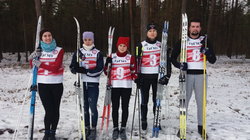 Первенство по лыжным гонкам среди спортивных клубов вузов г. Гродно