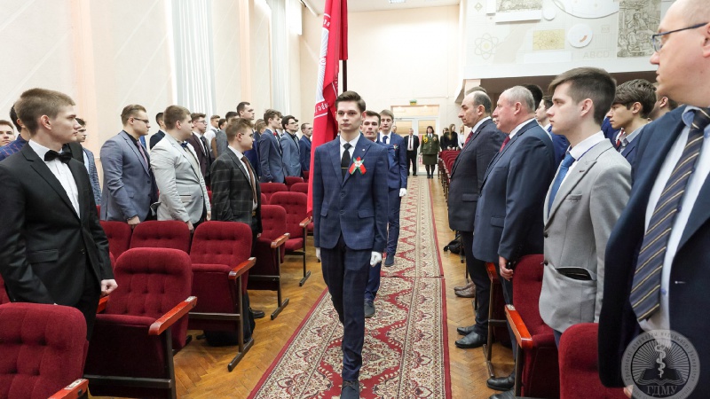 Торжественное собрание, посвященное Дню защитников Отечества и Вооруженных Сил Республики Беларусь