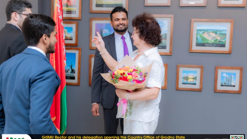 Визит делегации ГрГМУ в Шри-Ланку
