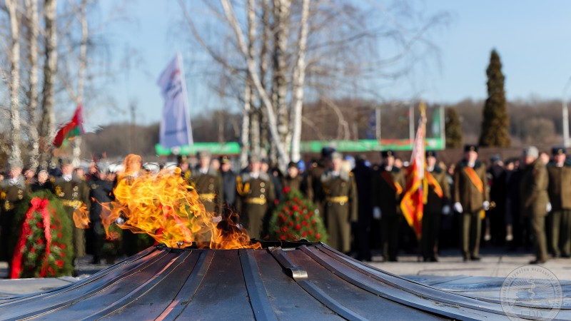 Торжественный митинг, посвященный Дню защитников Отечества и Вооруженных Сил Республики Беларусь