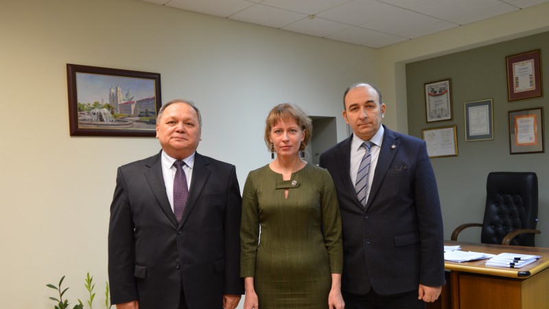 Встреча с советником Посольства Республики Узбекистан в Республике Беларусь Данияром Абидовым