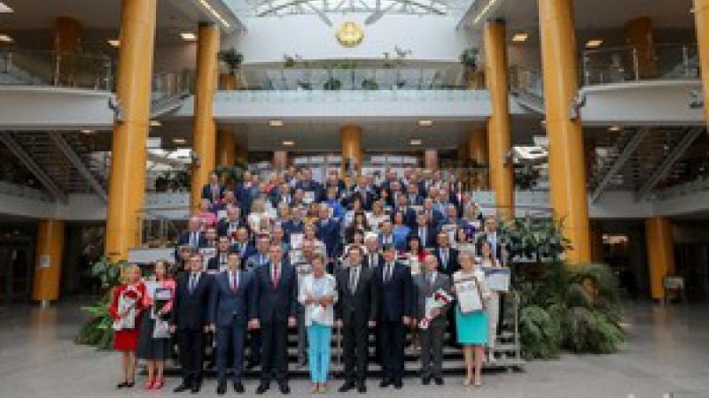 Церемония награждения лауреатов Премии Правительства Беларуси за достижения в области качества 2019 года