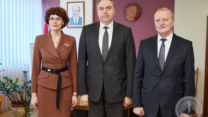 Рабочий визит председателя Президиума НАН Беларуси
