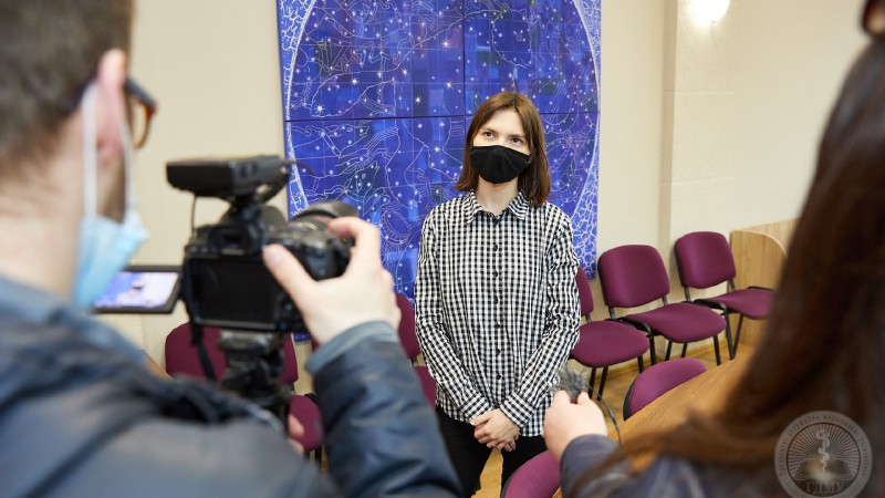 Студенты ГрГМУ присоединились к акции поддержки юного героя Романа Когодовского