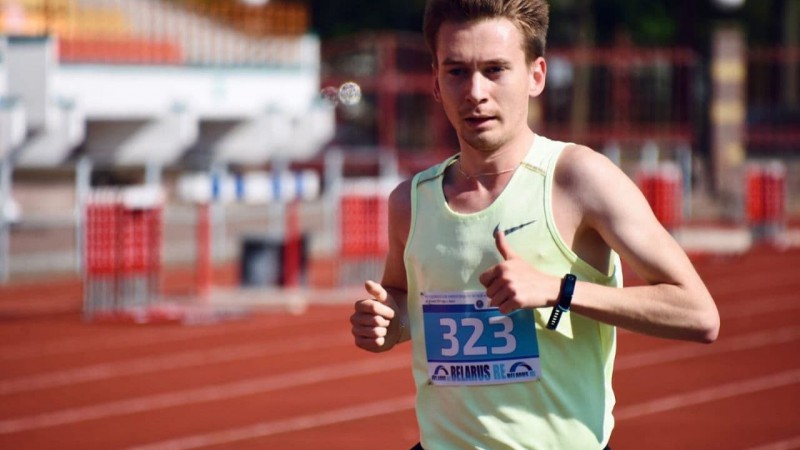 Студент ГрГМУ Кирилл Андрейчик занял 1 место на Республиканской универсиаде-2021 по легкой атлетике