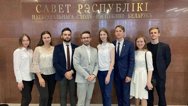 Студенты ГрГМУ встретились с Председателем Совета Республики Национального собрания Республики Беларусь