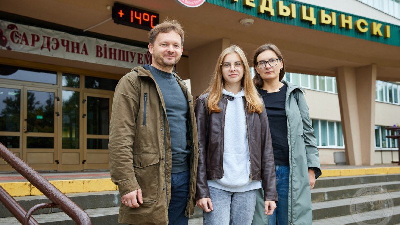 Два поколения – один вуз. Урсула Кунюто из Литвы выбрала медицину и поступила в ГрГМУ по примеру родителей