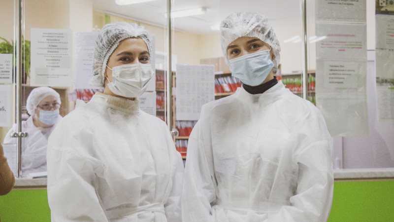 Без пяти минут врачи: как студенты ГрГМУ оказывают помощь учреждениям здравоохранения Гродно