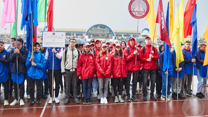 Гродненский медуниверситет принял участие в V Республиканском гражданско-патриотическом марафоне «Вместе – за сильную и процветающую Беларусь!»