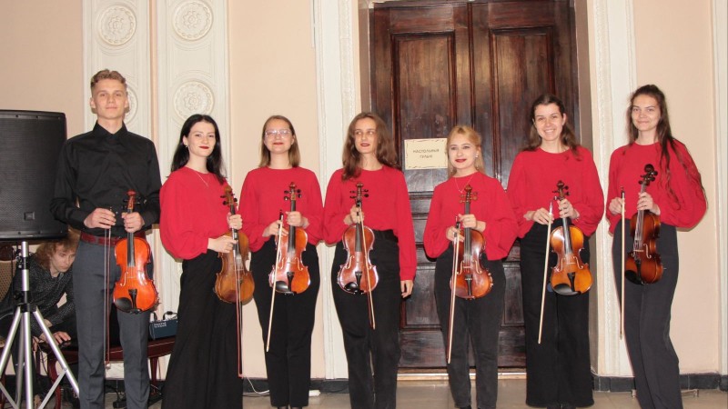 Ансамбль скрипачей «Кварта» ГрГМУ принял участие в акции «Ночь музеев»