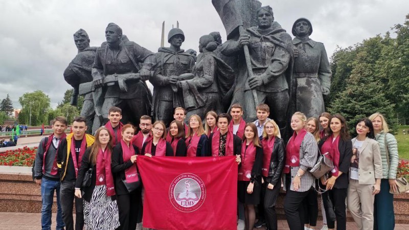 Студенты ГрГМУ стали участниками Дня молодежи на «Славянском базаре в Витебске»