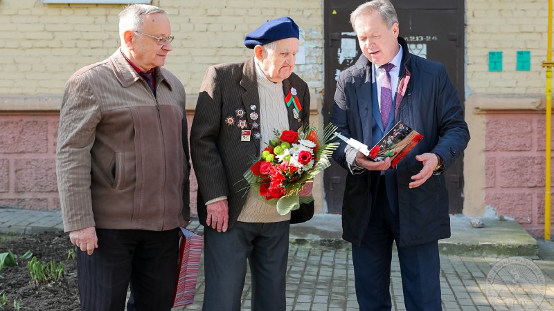 Ветерана войны Подофедова Семена Феофановича поздравили со 104-летием