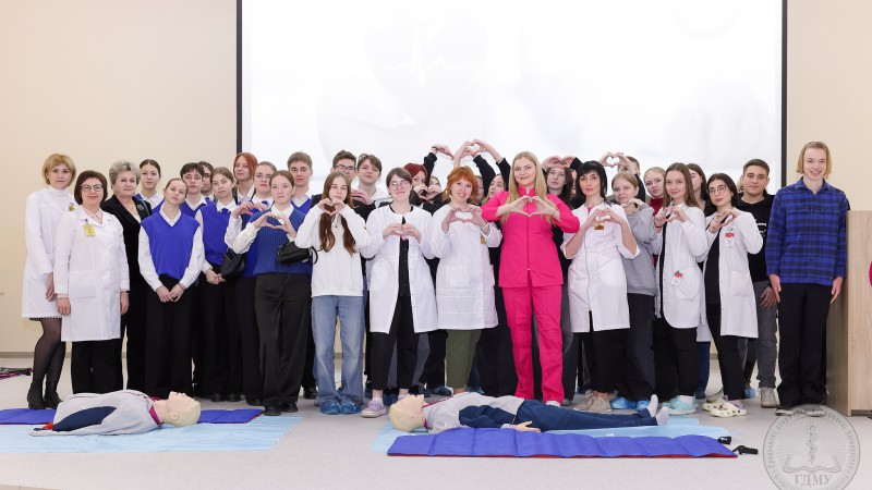 Республиканский обучающий проект для школьников «Запусти сердце» в Гродненском государственном медицинском университете