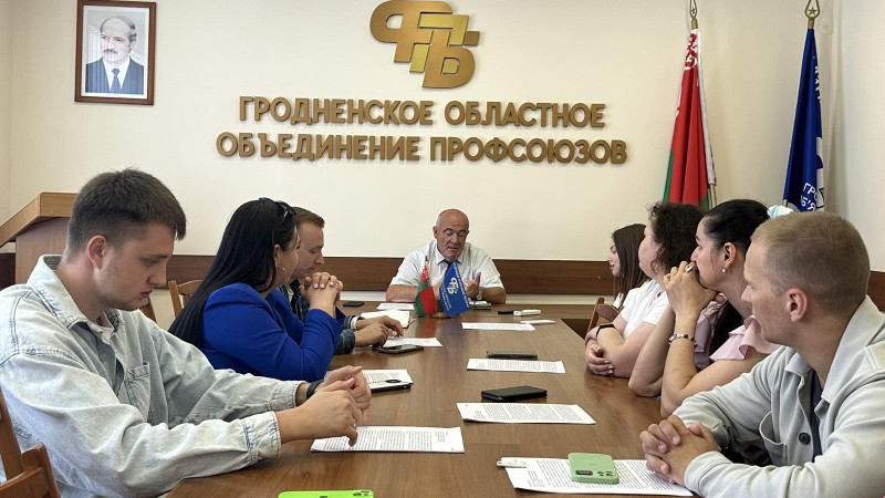 Заседание Молодежного совета Гродненской областной организации Белорусского профсоюза работников здравоохранения