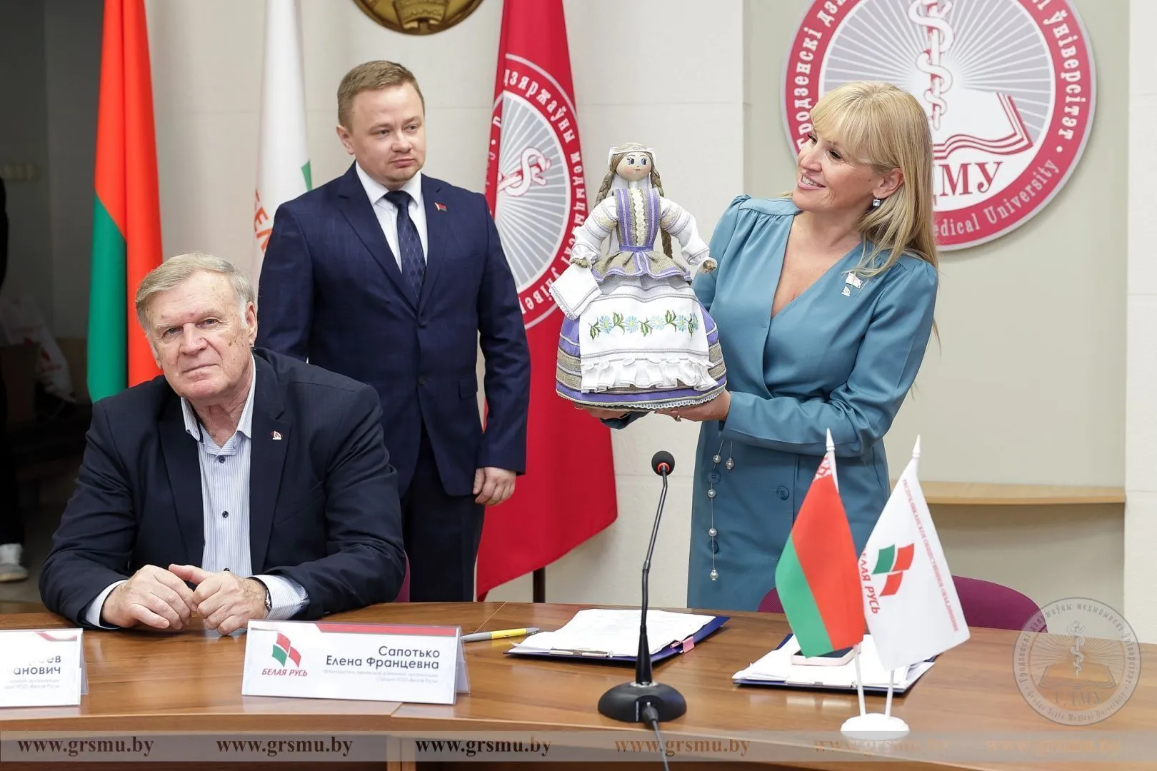 Диалоговая площадка с председателем Ленинской районной организации РОО «Белая Русь»