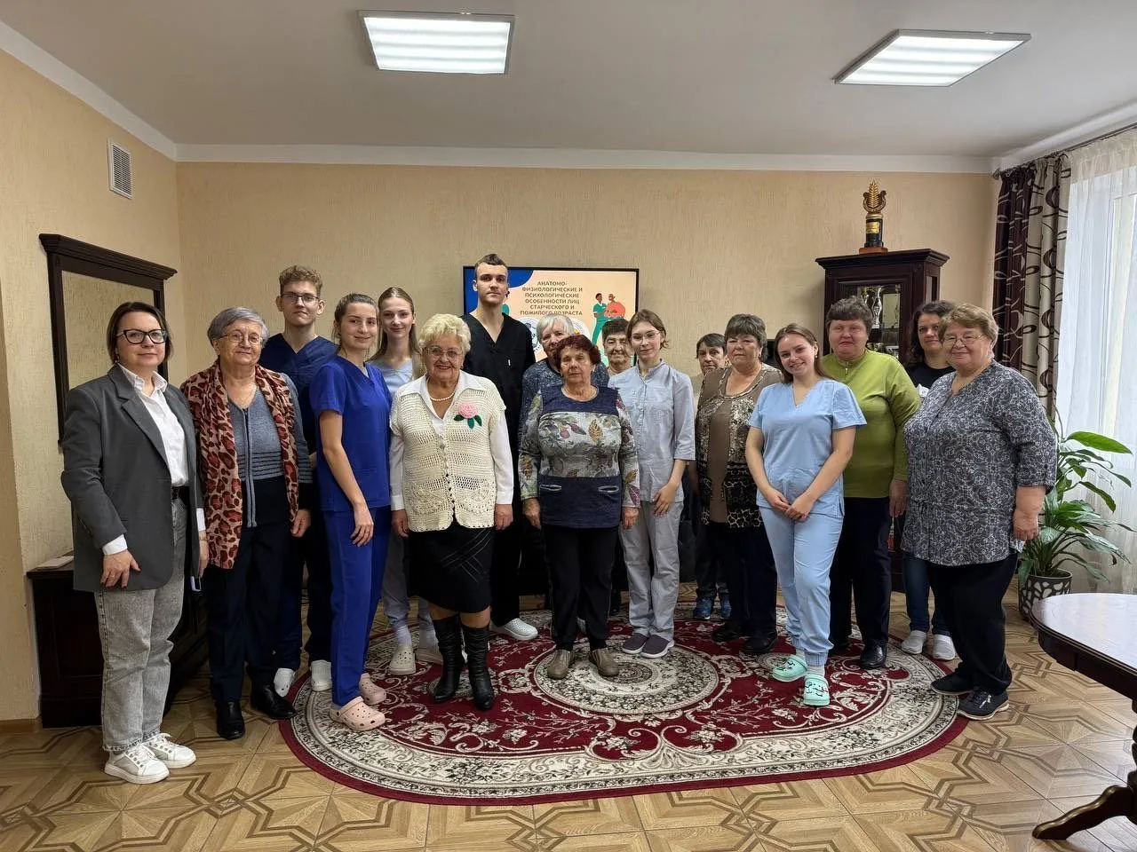 Встреча поколений в рамках социального проекта «Помощь. Участие. Долголетие»