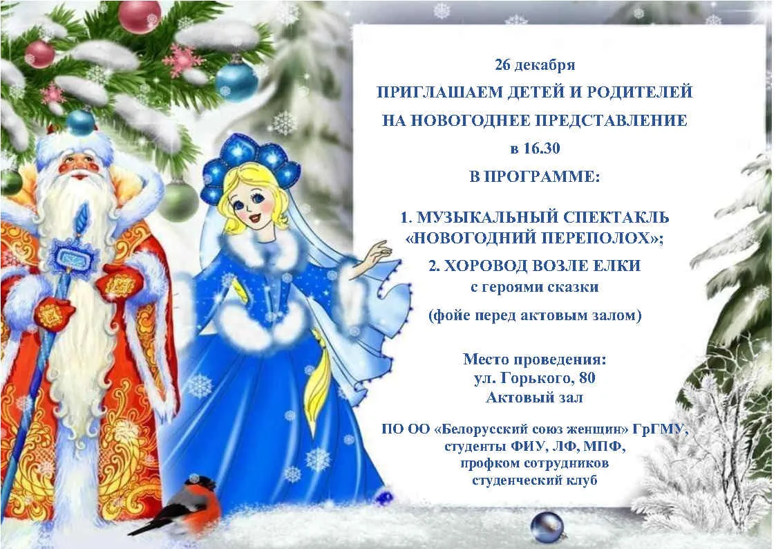Новогоднее представление