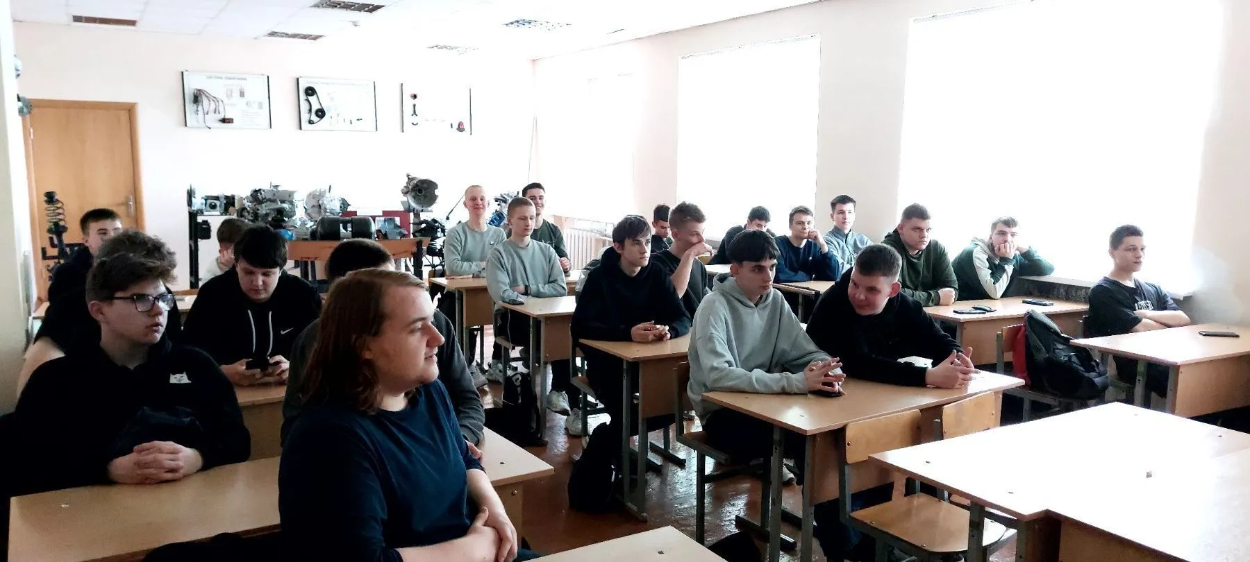 Встреча с учащимися электротехнического колледжа