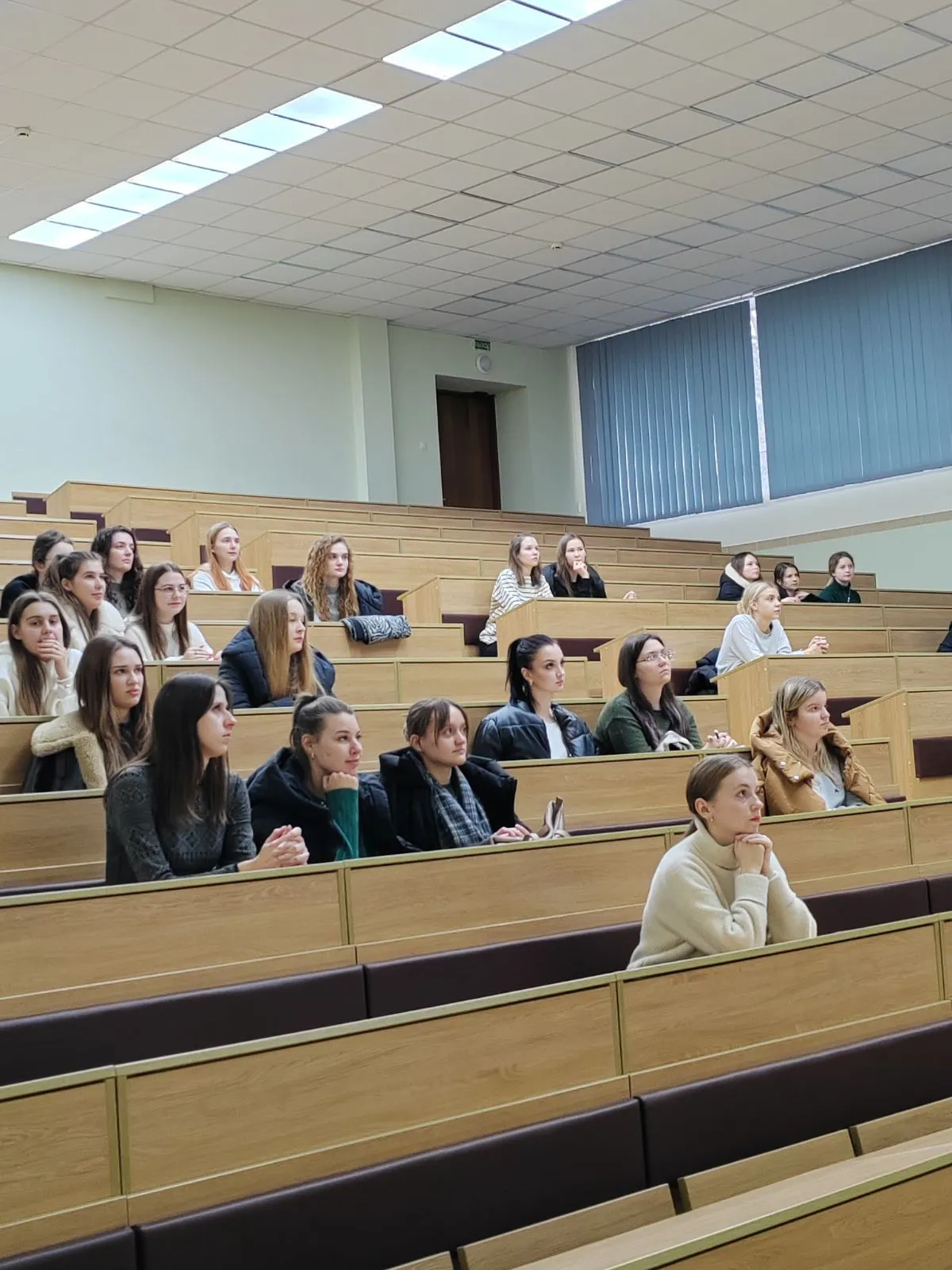 В ГрГМУ состоялась лекция заведующего кафедрой поликлинической терапии БГМУ Е.В. Рылатко