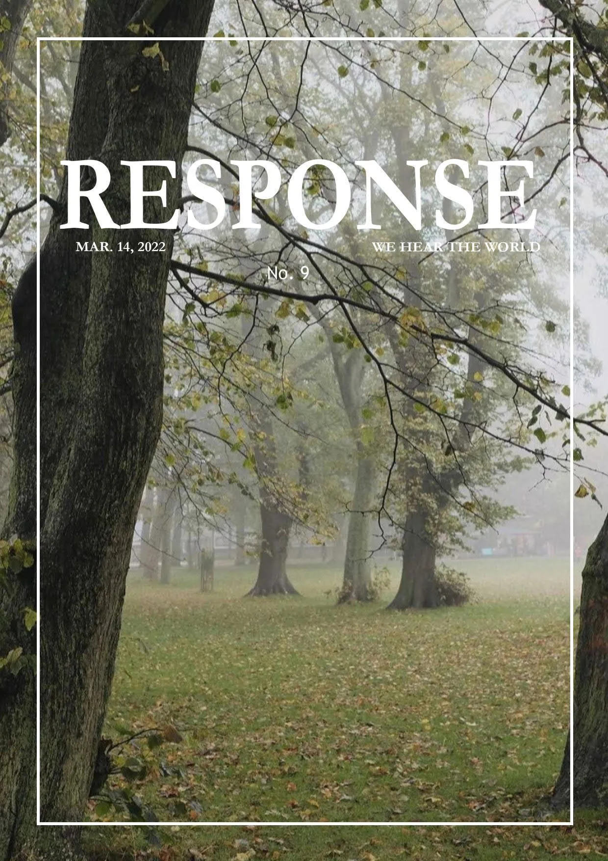 9-й выпуск журнала «RESPONSE» медико-психологического факультета