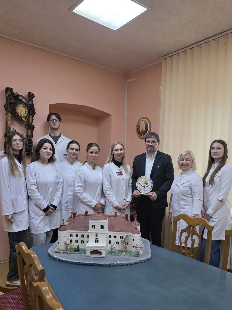 Экскурсия для студентов МПФ в республиканскую психиатрическую больницу "Гайтюнишки"