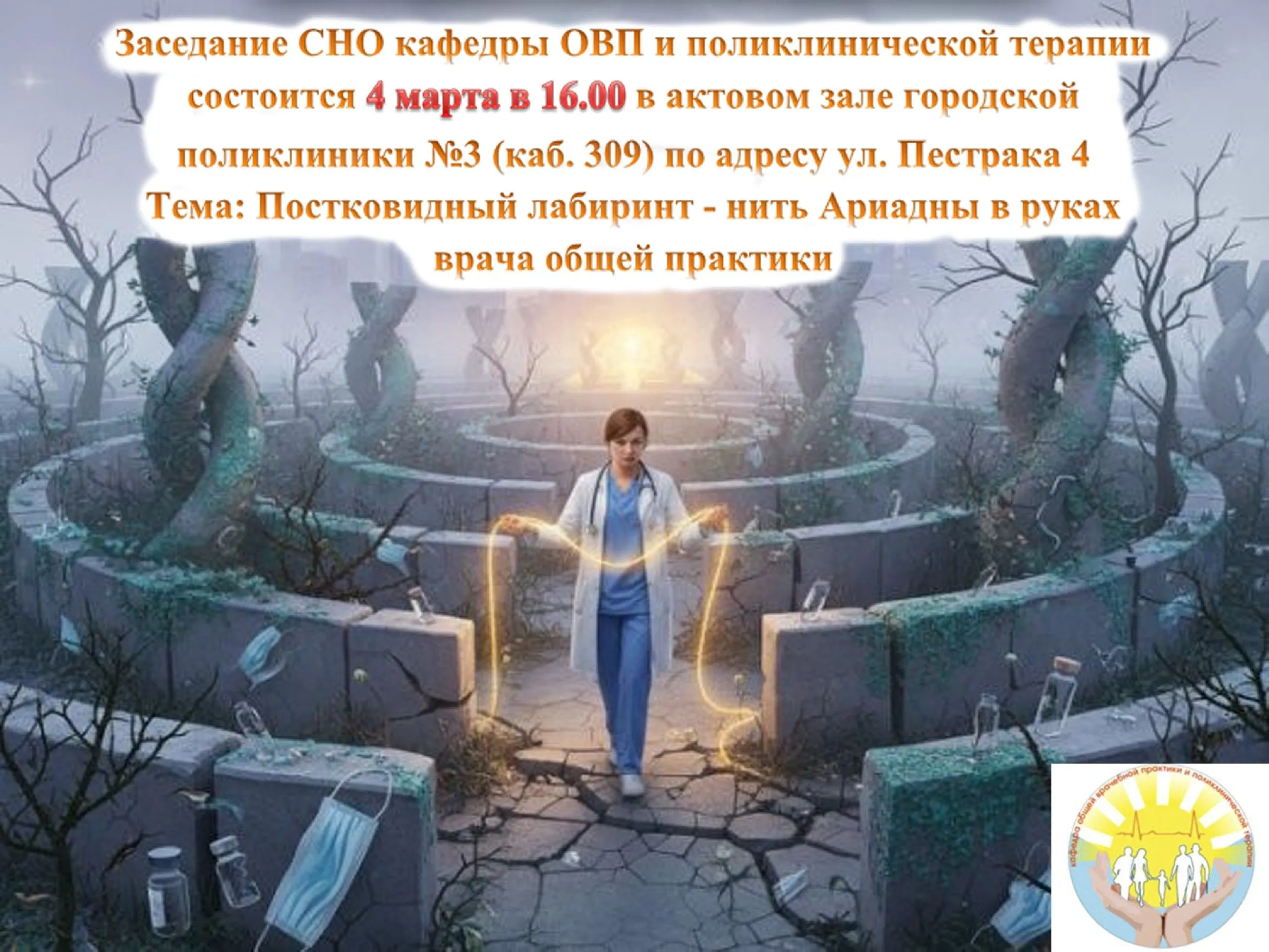 Заседание СНО кафедры ОВП и поликлинической терапии