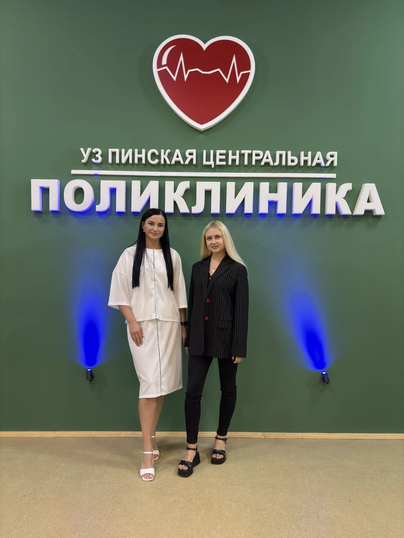 Поддержка молодых специалистов. Сотрудники ГрГМУ посетили Пинскую центральную поликлинику