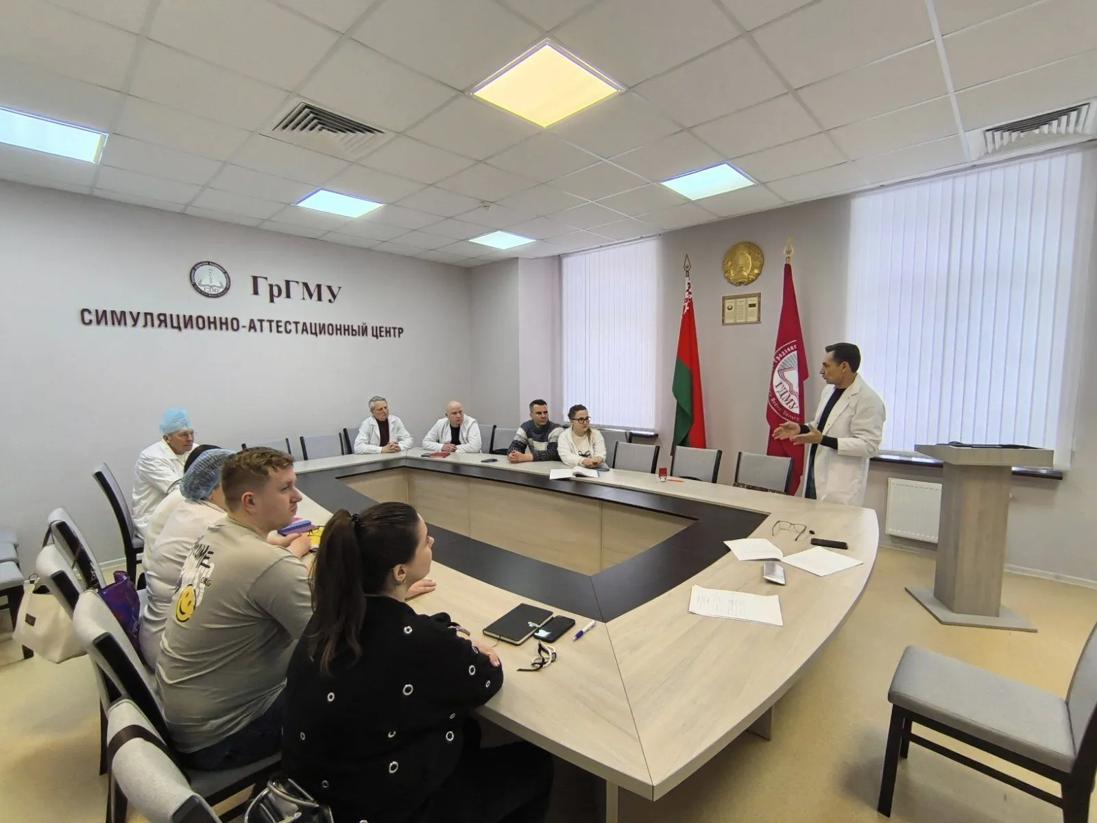 В ГрГМУ проходит практическое обучение врачей по оказанию реанимационной помощи детям