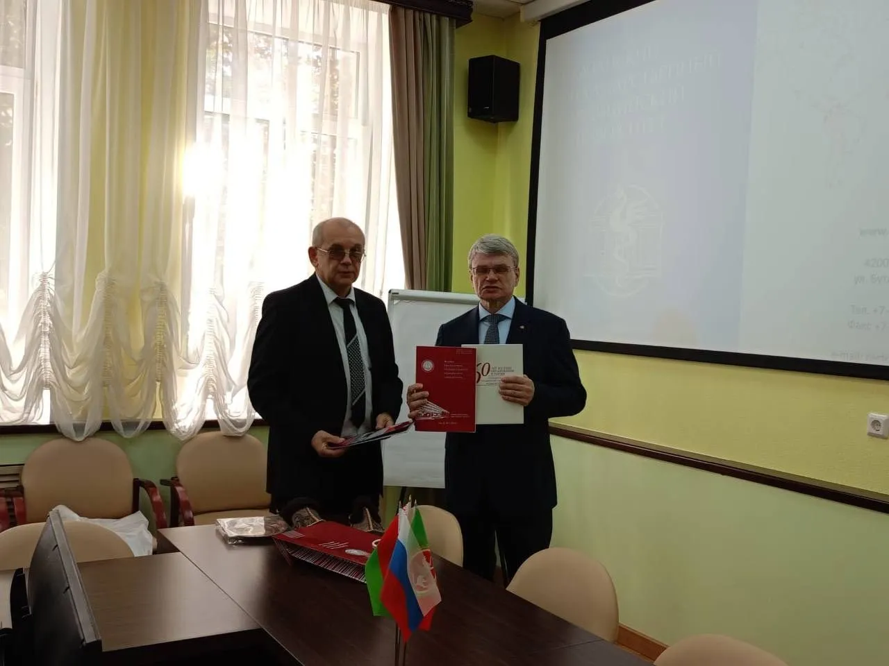 Встреча с ректором Казанского государственного медицинского университета