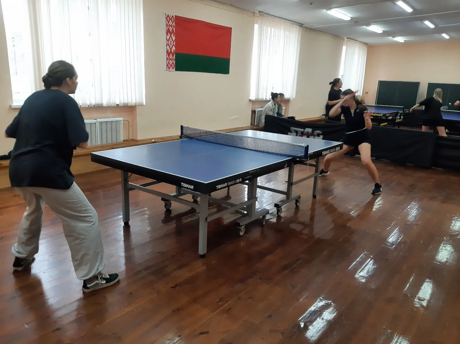 Чемпионы Спартакиады по настольному теннису