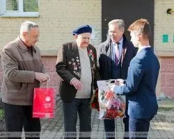 Ветерана Семена Феофановича Подофедова поздравили со 104-летним днем рождения