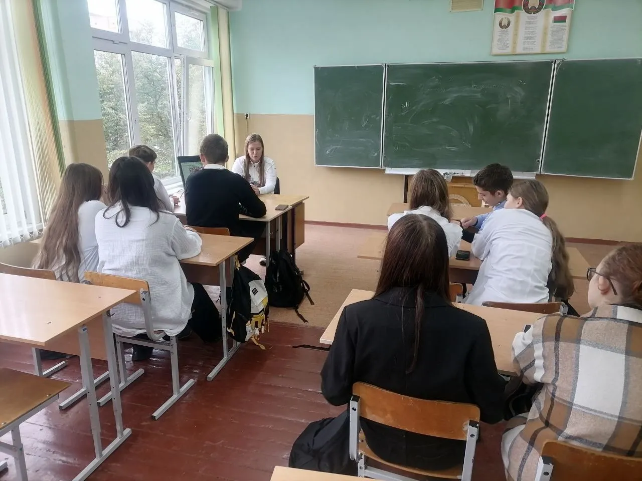 "Здоровый разговор": лекция в СШ№23