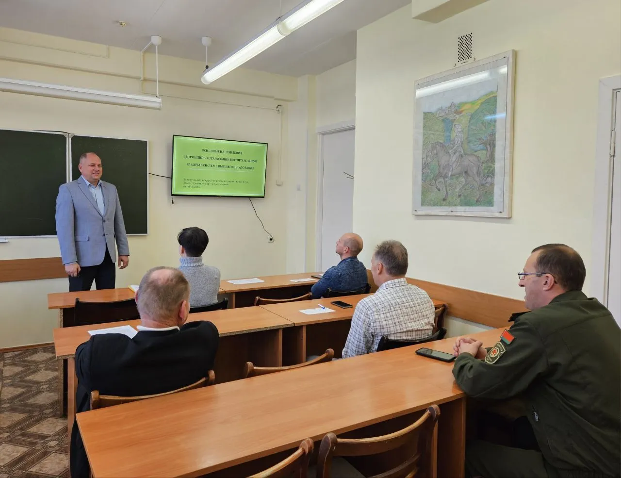 В ГрГМУ прошло заседание научно-методического совета по социально-гуманитарным дисциплинам и военно-патриотическому воспитанию студентов
