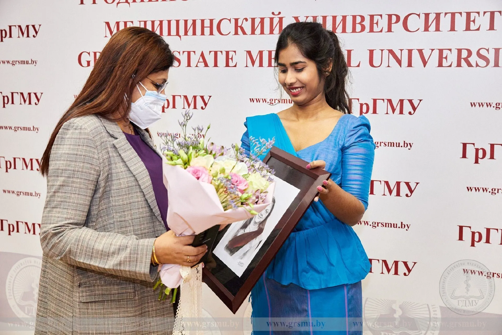 Посол Демократической Социалистической Республики Шри-Ланка, профессор Джаниты Абейвикрем Лиянаге, посетила ГрГМУ
