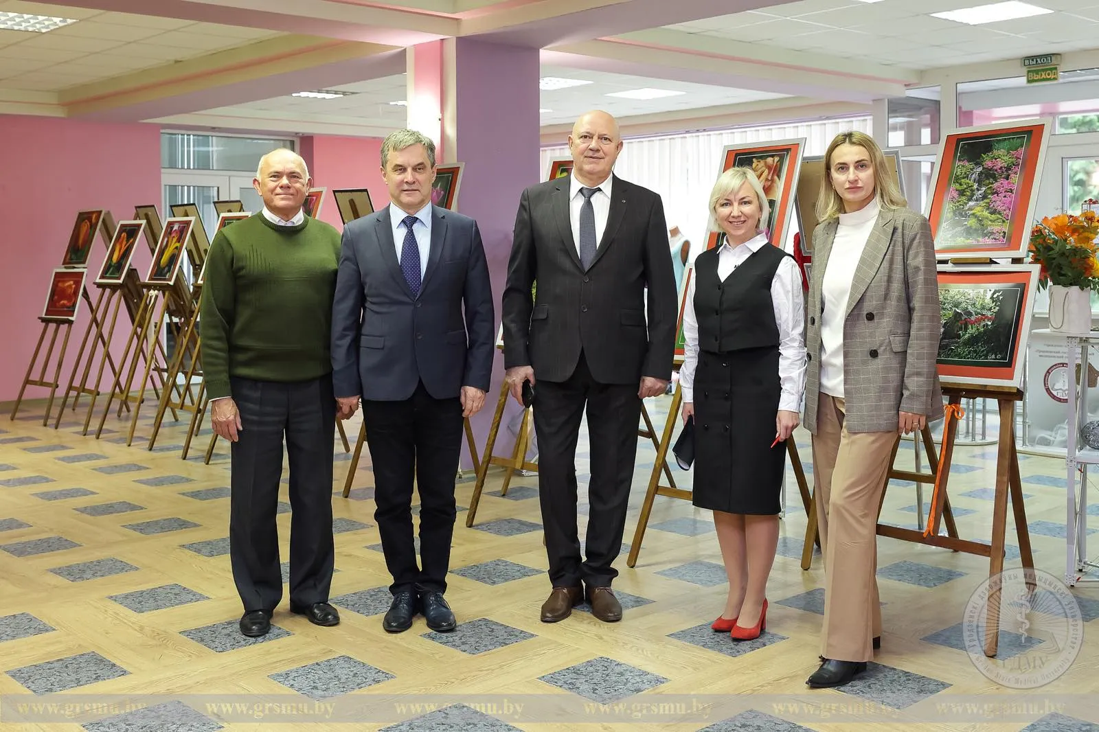 Посещение выставки