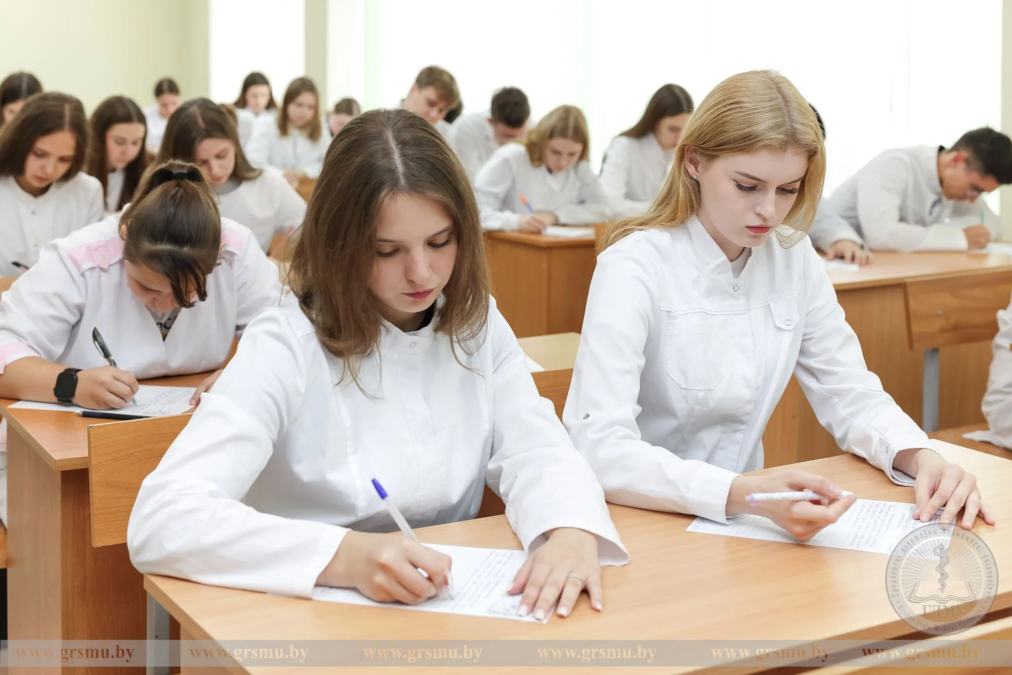 ГрДМУ далучыўся да рэспубліканскай дыктоўкі «Дзень народнага адзінства»