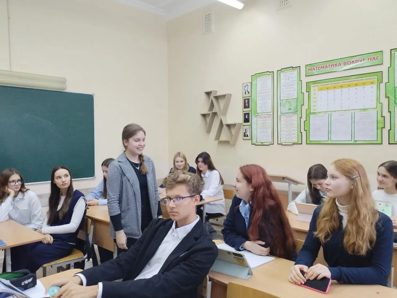 Профориентационная встреча со школьниками