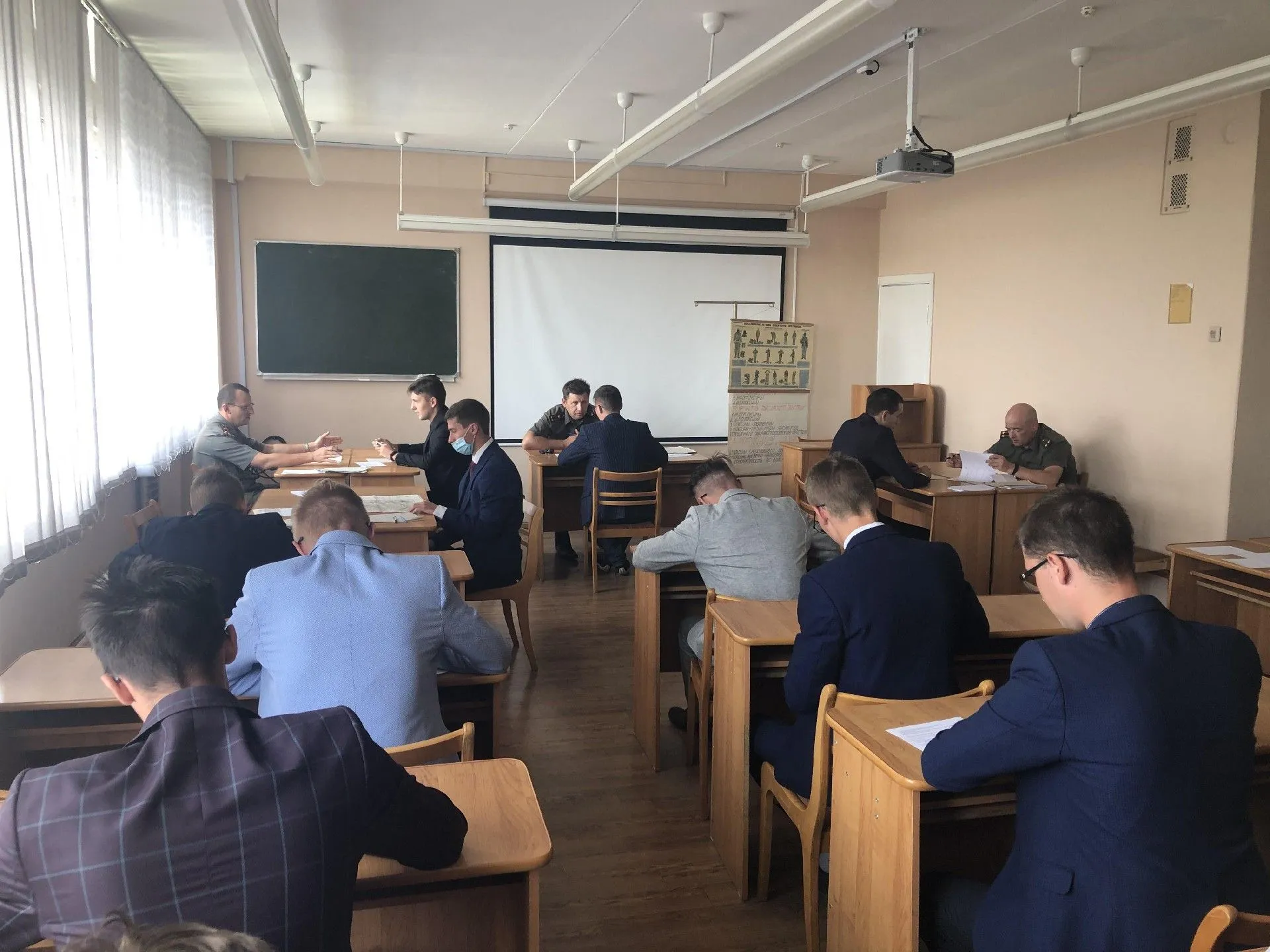 Итоговая аттестация студентов на военной кафедре