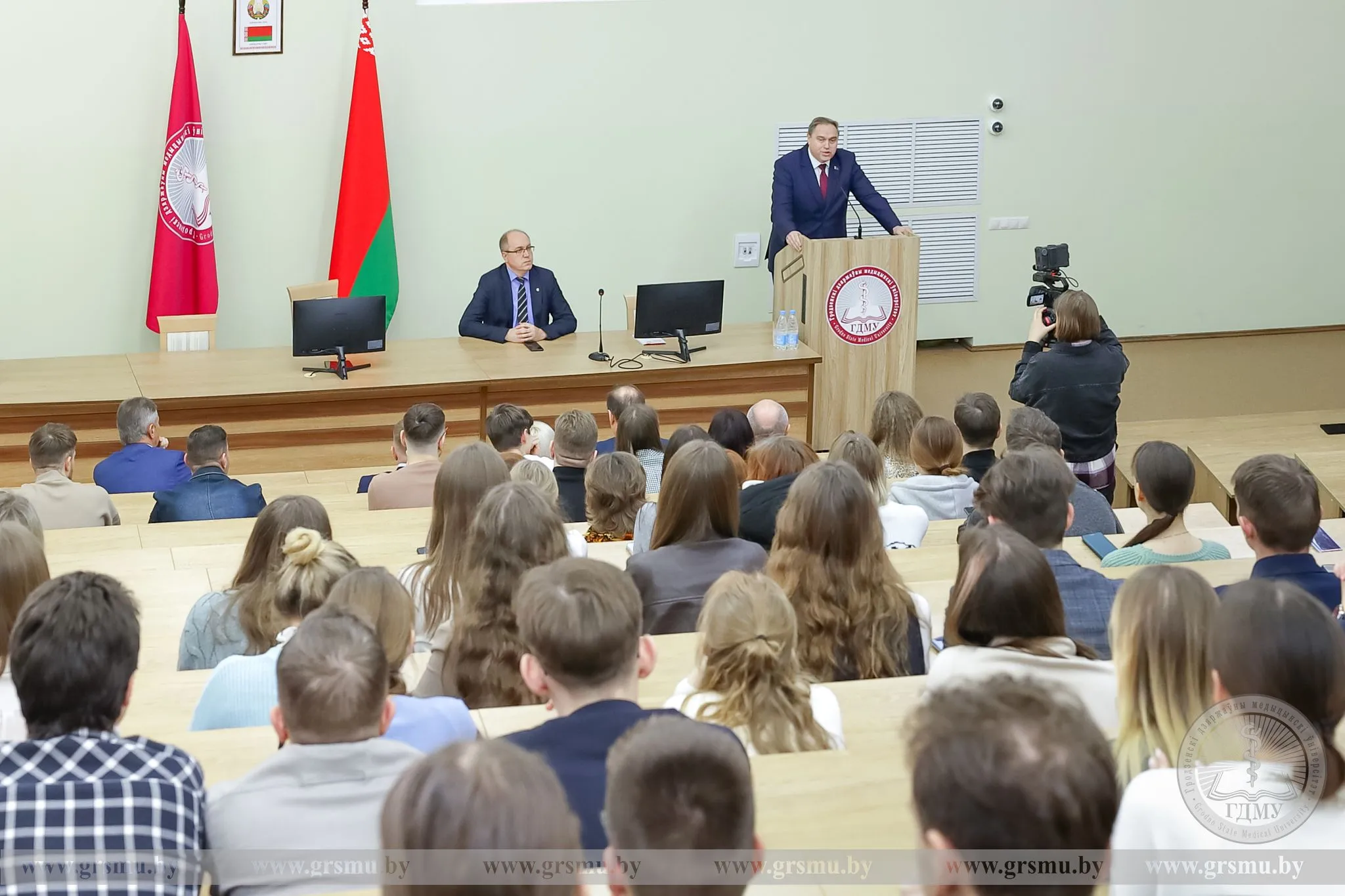 Участие в работе диалоговой площадки «Избирательная кампания-2024» с председателем облисполкома Владимиром Степановичем Караником