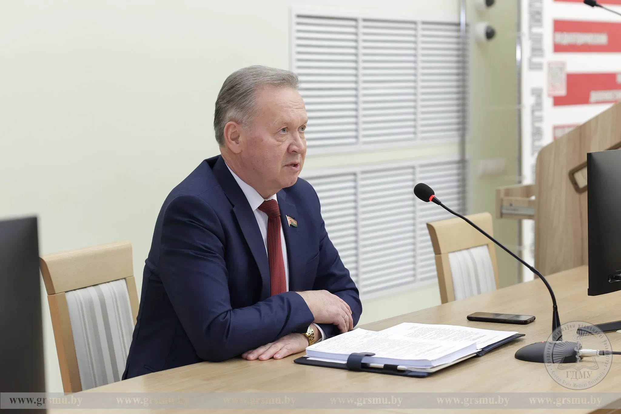 Вместе определяем будущее страны на пять лет. Ректор ГрГМУ Игорь Георгиевич Жук – о повестке второго заседания VII Всебелорусского народного собрания
