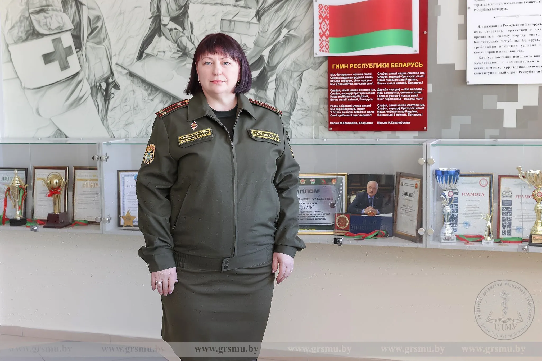 Врач, военнослужащий, преподаватель. Подполковник медицинской службы Светлана Ивановна Окулич в проекте «Женский код медицины»