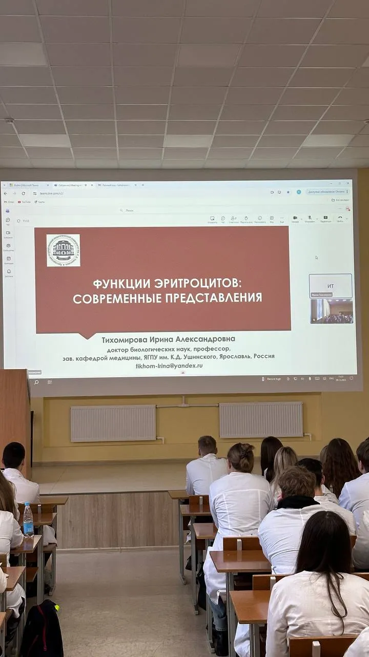 На кафедре прошла онлайн-лекция приглашенного профессора