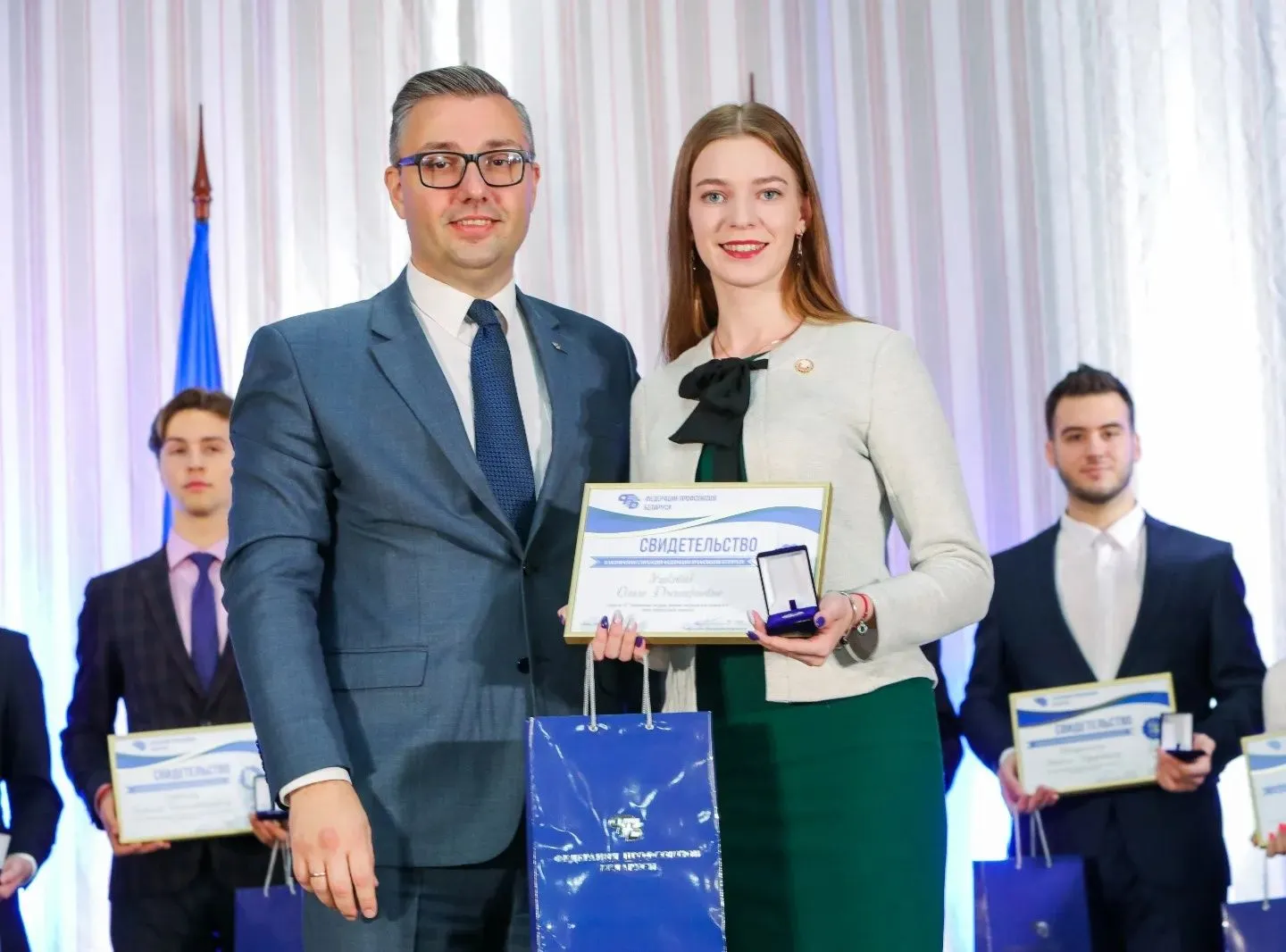 Награждение лауреатов стипендий ФПБ