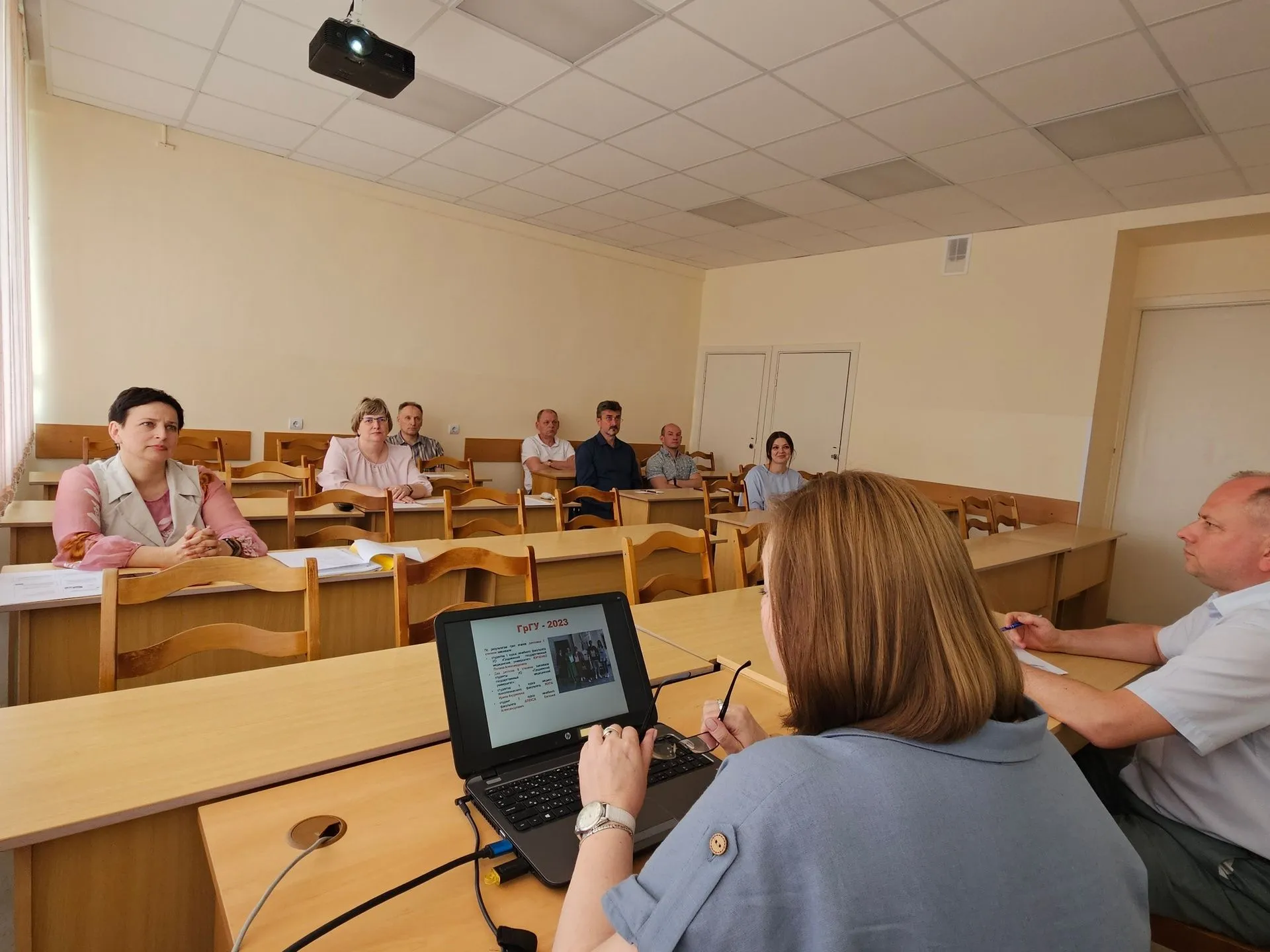 В ГрГМУ прошло итоговое заседание научно-методического совета по социально-гуманитарным дисциплинам и военно-патриотическому воспитанию