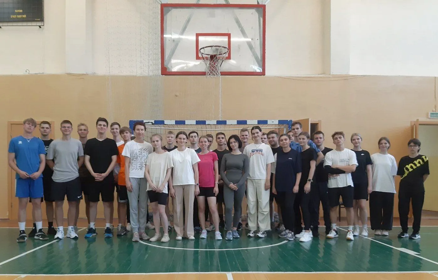 Спортландия для первокурсников педиатрического факультета