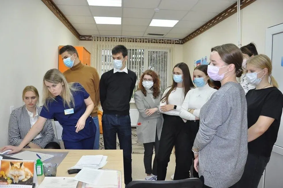 Студенты педиатрического факультета посетили ОРЦРВ «Лучик»